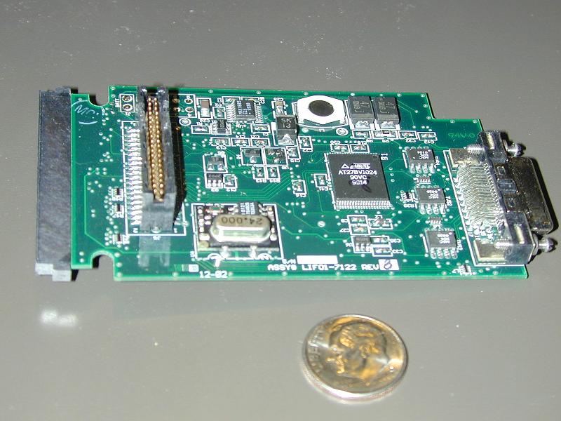 PCMCIA Board With Surface Mount Components